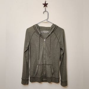 Maurices green zip-up | size S